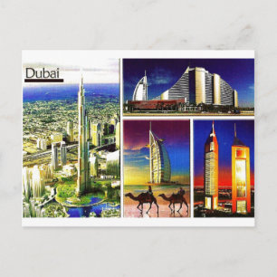 DUBAI Postcard@MojiAOkubule Postcard