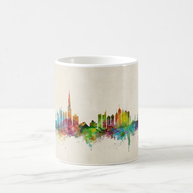 Dubai Skyline Coffee Mug (Center)