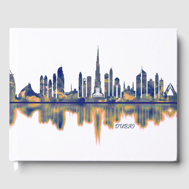 Dubai Skyline Guest Book (Front)