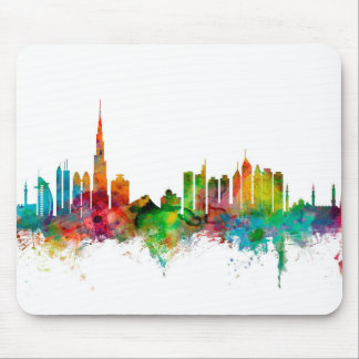 Dubai Skyline Mouse Pad