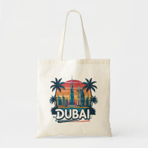 Dubai skyline Travel Tote Bag