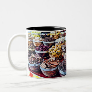 Dubai Spice Souk  Two-Tone Coffee Mug