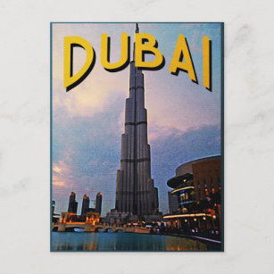 Dubai Travel Postcard