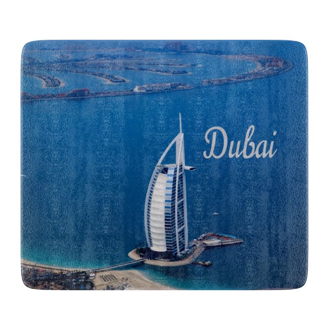 Dubai UAE Burj Al Arab Cutting Board (Front)