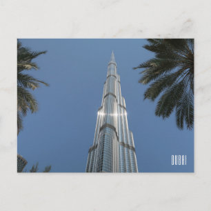 Dubai UAE Burj Khalifa Postcard
