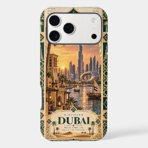 Dubai UAE iPhone Case Burj Khalifa Skyline