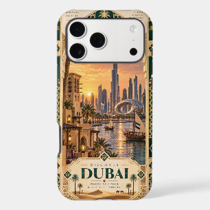 Dubai UAE iPhone Case Burj Khalifa Skyline