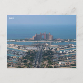 Dubai UAE Palm View Postcard