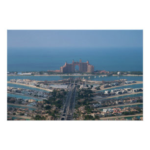 Dubai UAE Palm View Poster