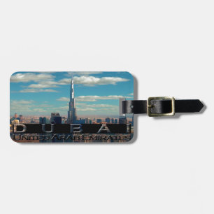 Dubai UAE Souvenir Luggage Tag
