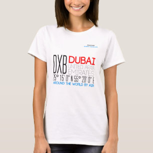 Dubai, United Arab Emirates Text Art T-Shirt