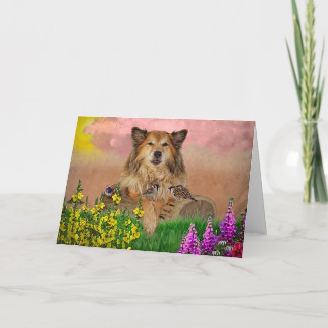 Dubbele wenskaart card (Front)