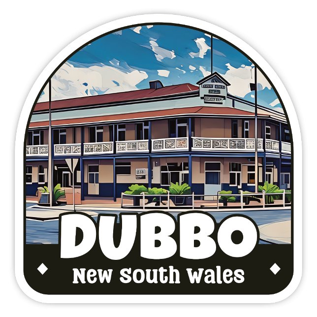Dubbo, NSW Australia Sticker (Dubbo New South Wales Australia Sticker)