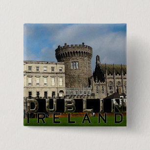Dublin 15 Cm Square Badge