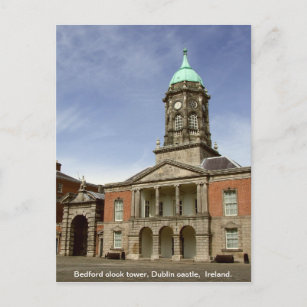 Dublin Castle - Bedford clock tower, Ireland Postcard