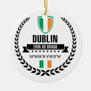Dublin Ceramic Tree Decoration