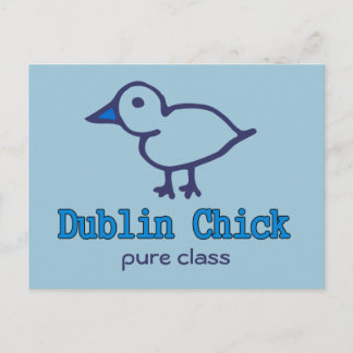Dublin Chick Postcard