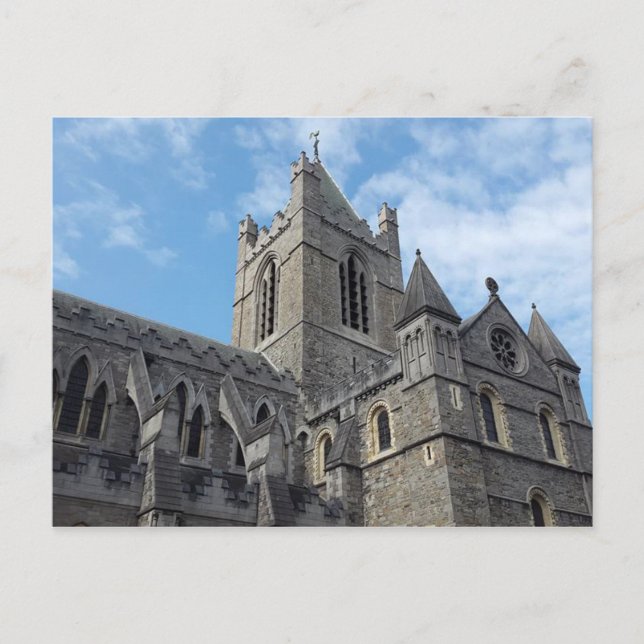 Dublin Christ Church Cathedral Postcard (Front)