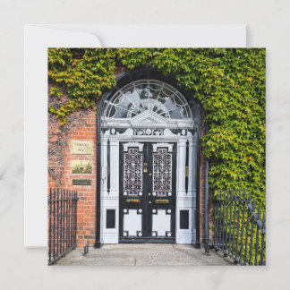 Dublin Georgian Door Holiday Card