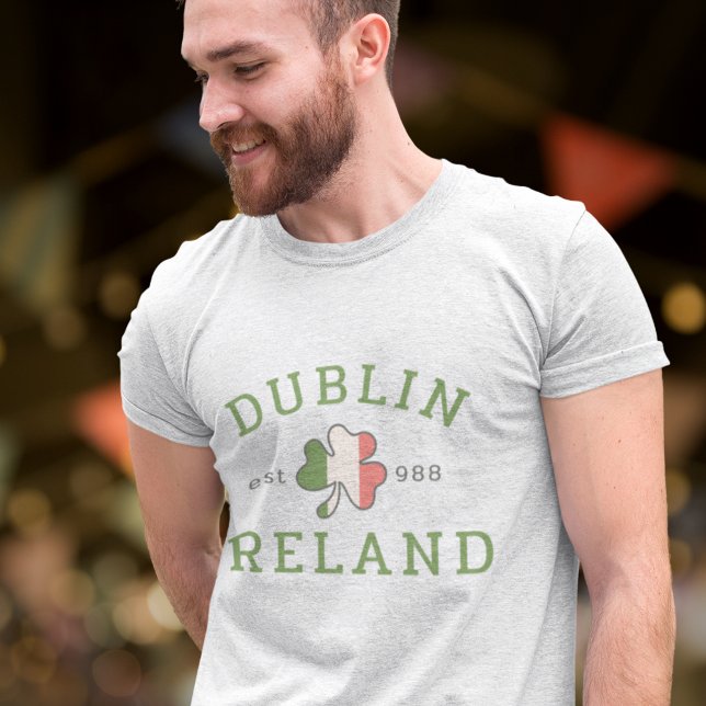 Dublin Ireland Est. 988 St. Patrick's Day T-Shirt (Creator Uploaded)