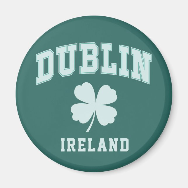 Dublin Ireland Magnet (Front)