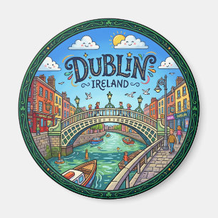Dublin Ireland Magnet