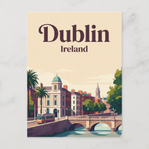 Dublin Ireland Postcard