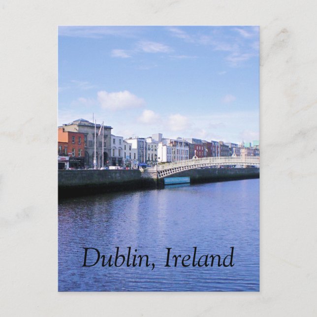 Dublin, Ireland postcard (Front)