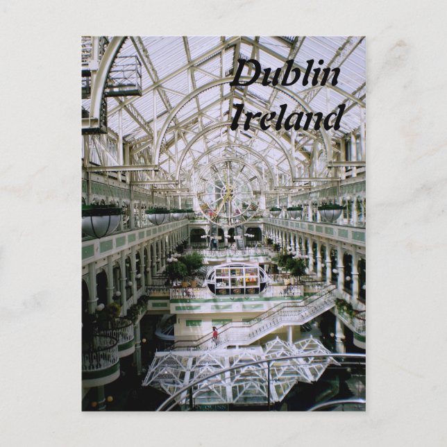 Dublin, Ireland postcard (Front)