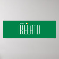 Dublin, Ireland Poster