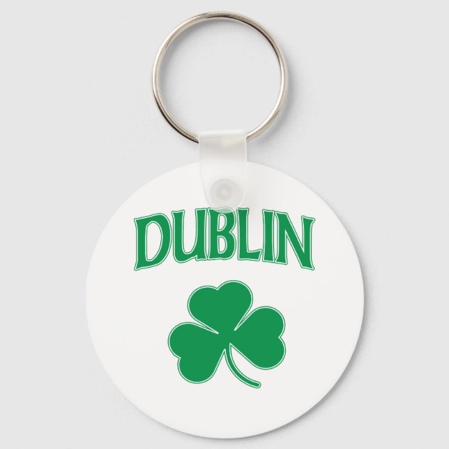 Dublin Irish Key Ring (Front)