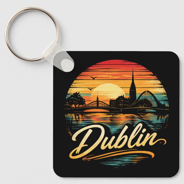 Dublin Key Ring (Front)