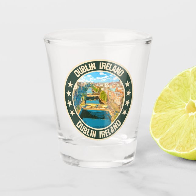 Dublin                                             shot glass (Front)
