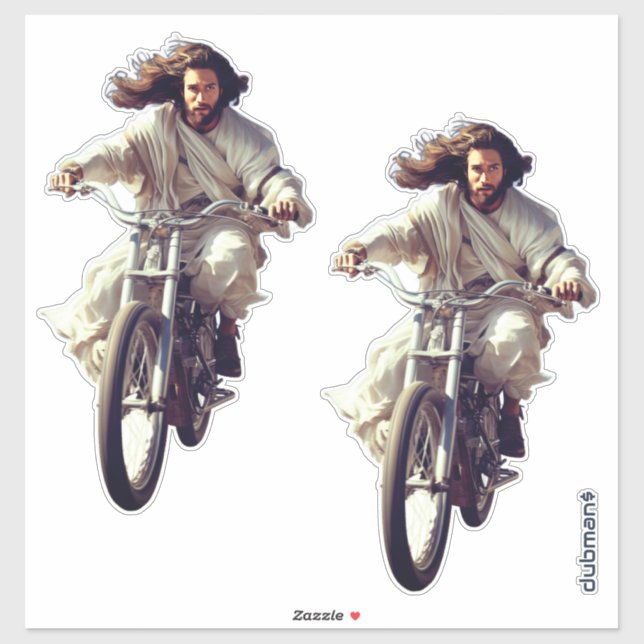 Dubman Does Design: Jesus on Wheels, Heaven sent (Sheet)