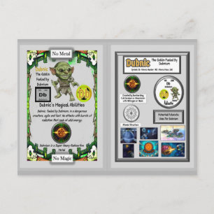 Dubnic Presents Dubnium Trading Card