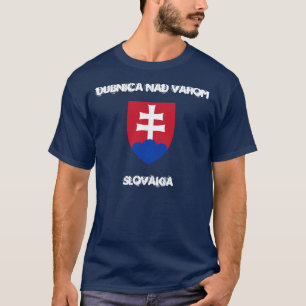 Dubnica nad Vahom, Slovakia with coat of arms T-Shirt