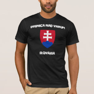 Dubnica nad Vahom, Slovakia with coat of arms T-Shirt