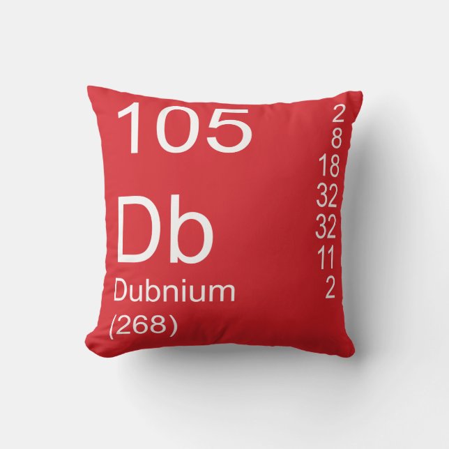 Dubnium Cushion (Front)