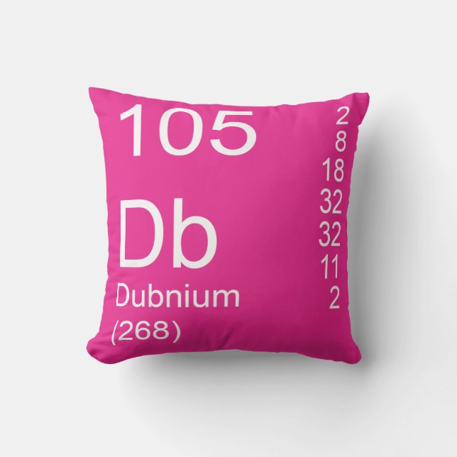 Dubnium Cushion (Front)