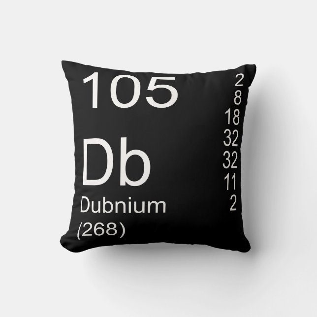 Dubnium Cushion (Front)