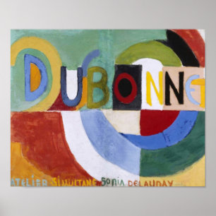 Dubonnet Sonia Delaunay Poster