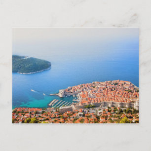 Dubrovnik Aerial View Postcard