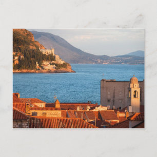 Dubrovnik at Sunset Postcard