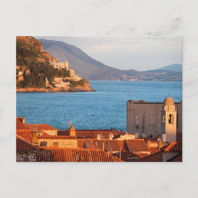 Dubrovnik at Sunset Postcard (Front)