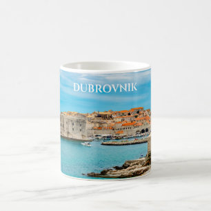 Dubrovnik beach coffee mug