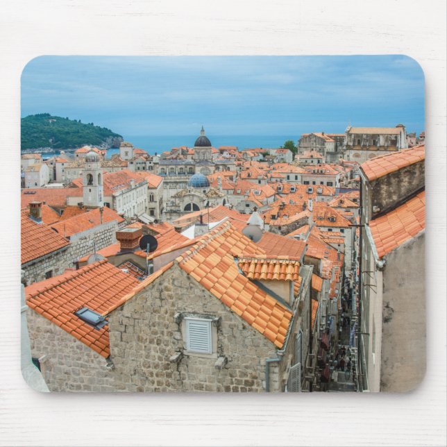 Dubrovnik city center mouse pad (Front)