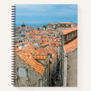 Dubrovnik city center notebook
