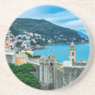 Dubrovnik city wall coaster