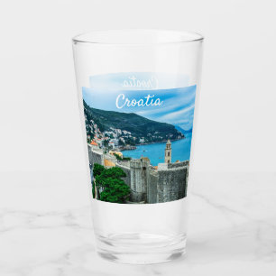 Dubrovnik city wall glass