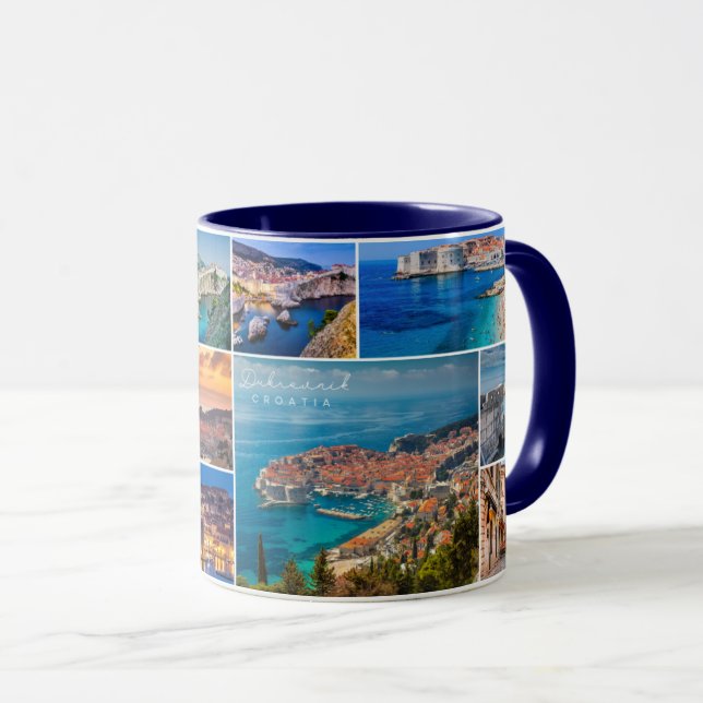 Dubrovnik | Croatia | Hrvatska | Adriatic Sea  Mug (Front Right)